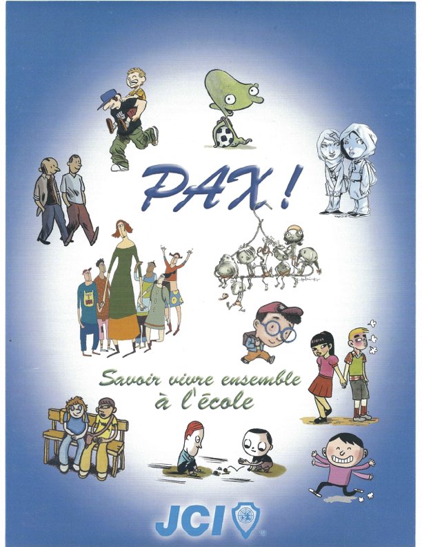 Projet JCI Genève - Paix à l'école - Projet Héritage